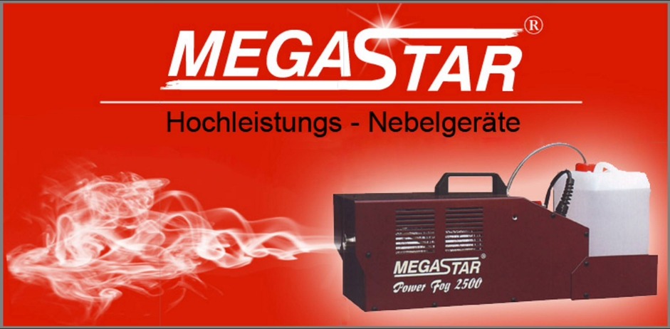MEGASTAR Hochleistungs-Nebelgerät